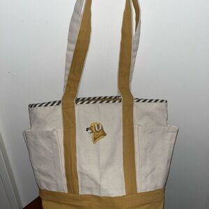 Chandler’s 4 Corners. Tote Bag, Golden Lab , 13”x15”, New